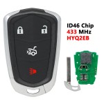 Cadillac ATS XTS 4 Button Smart Key 2015-2020 For HYQ2EB | Aftermarket